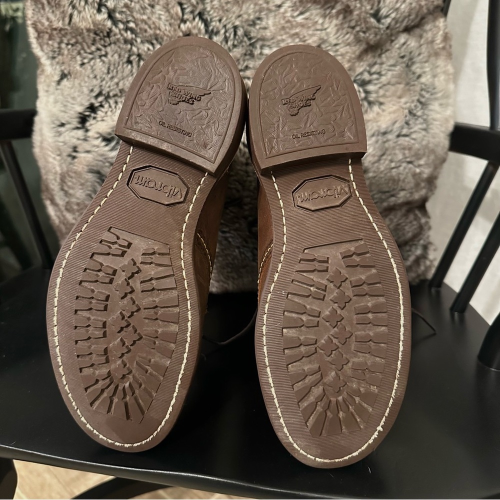 Red Wing Shoes Brown Lace Up Boots - Picture 11 of 11
